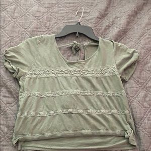 Cute forever 21 crop with open back